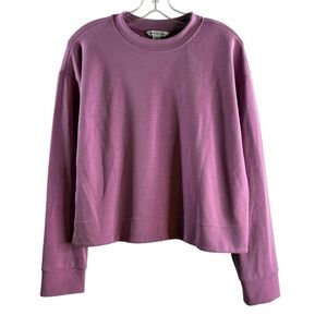 Athleta Women's Crew Neck Sweater in Pink